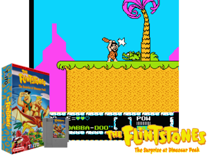 Flintstones 2 - The Surprise at Dinosaur Peak!, The (U) Cover